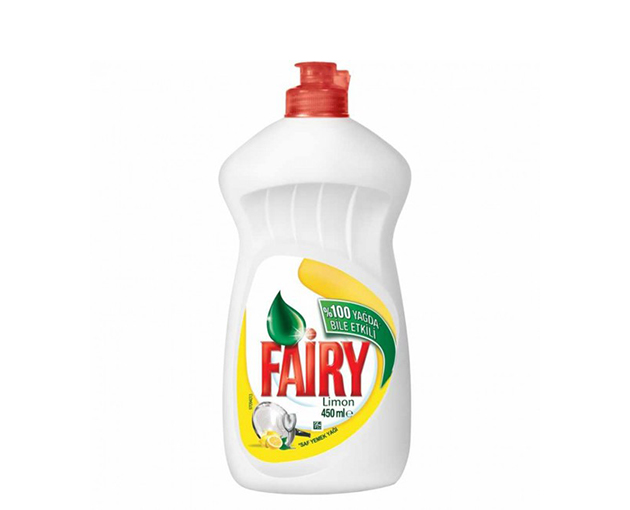 Fairy dishwashing liquid lemon